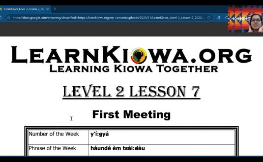 Learn Kiowa Fall 2025 Session 16 – December 17 2025
