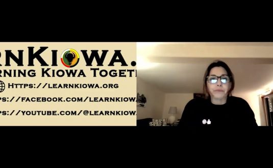 Kiowa Language Community Session #6 Fall 2025 – November 2